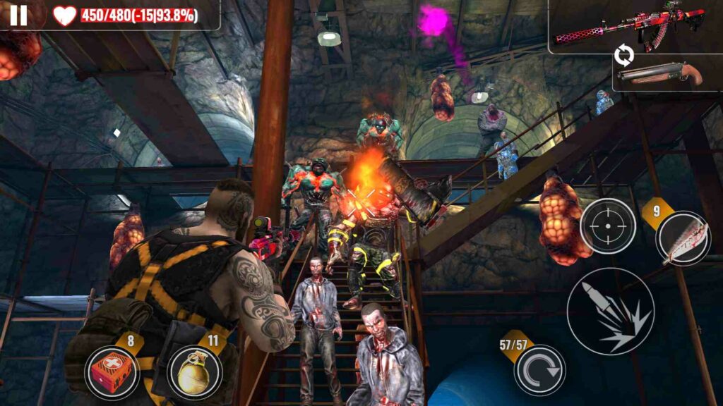 Zombie Hunter Offline Games Poster
