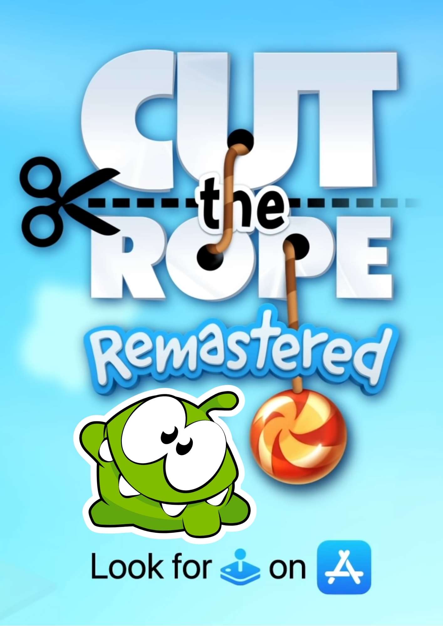 Cut the Rope Remastered official promotional image - MobyGames