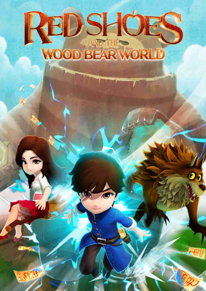 Red-Shoes-Wood-Bear-World-Poster