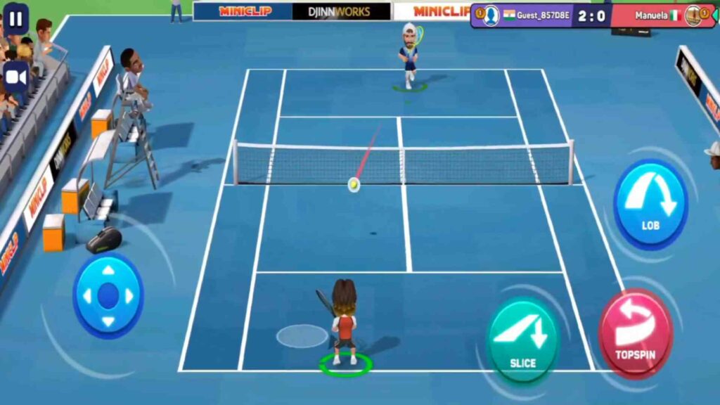 Mini Tennis Perfect Smash Poster