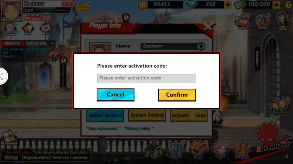 Fairy Tail Power Burning Will Codes Wiki