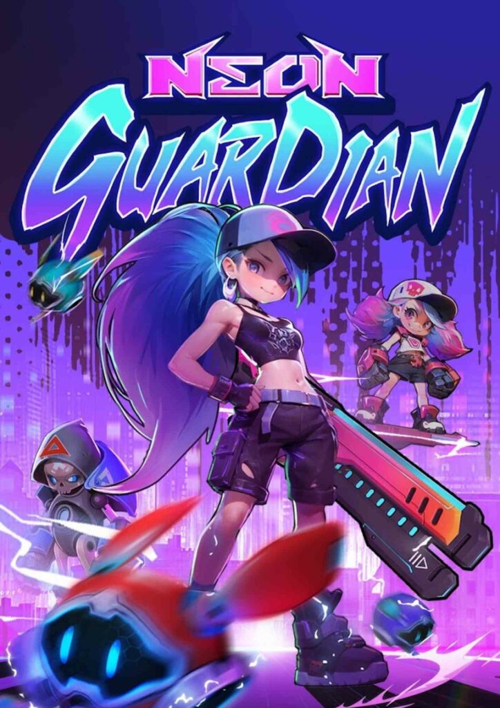 Neon Guardian Poster