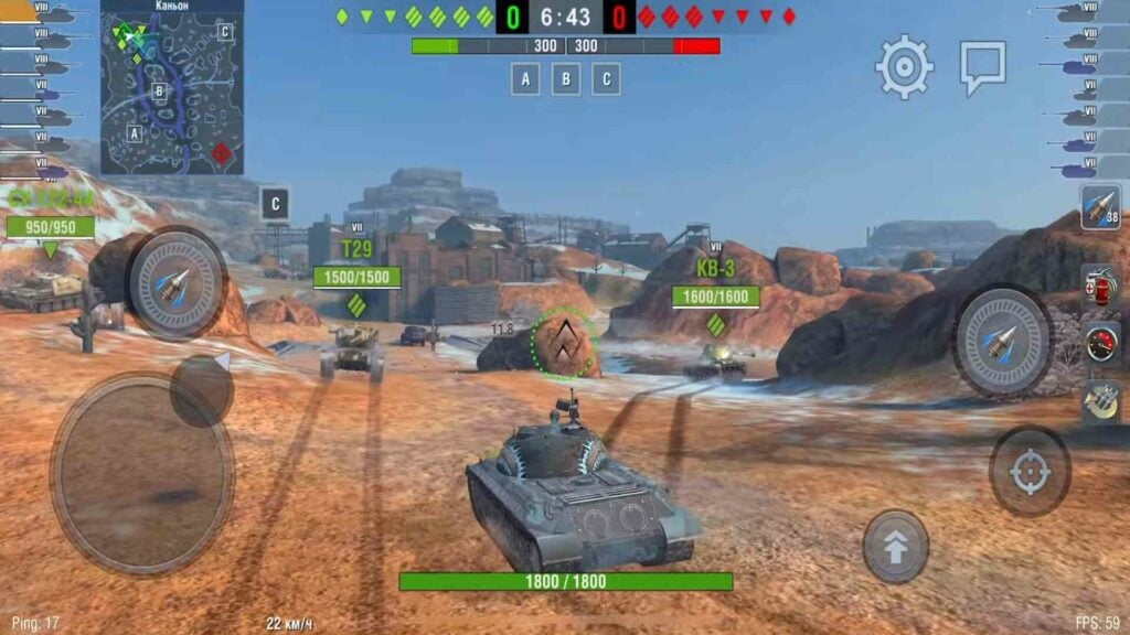 Tanks Blitz Poster